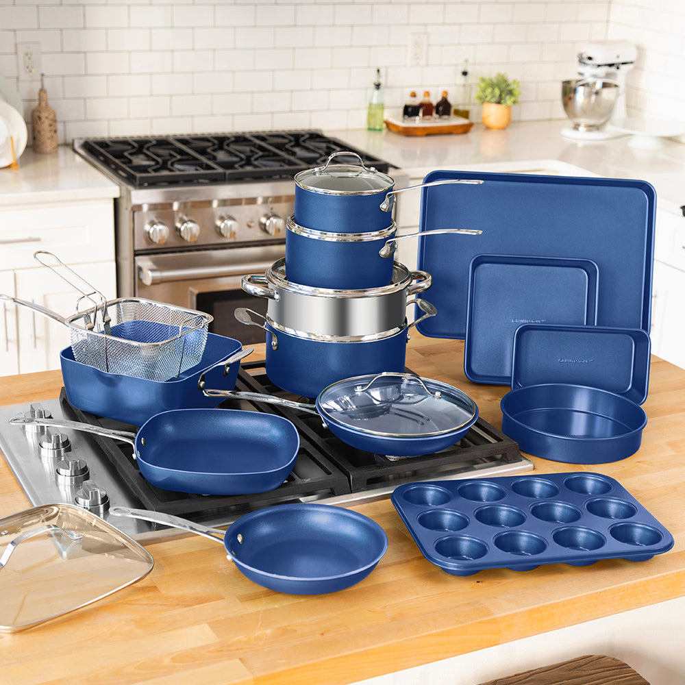 🔥 20pc Kitchen In A Box - Cook, Bake, Steam, Fry - Complete Set