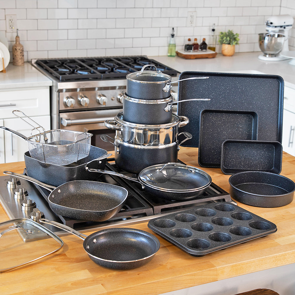🔥 20pc Kitchen In A Box - Cook, Bake, Steam, Fry - Complete Set