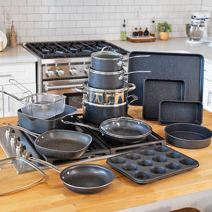 🔥 20pc Kitchen In A Box - Cook, Bake, Steam, Fry - Complete Set