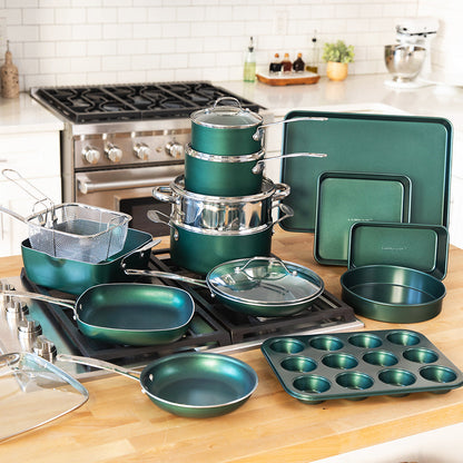 🔥 20pc Kitchen In A Box - Cook, Bake, Steam, Fry - Complete Set