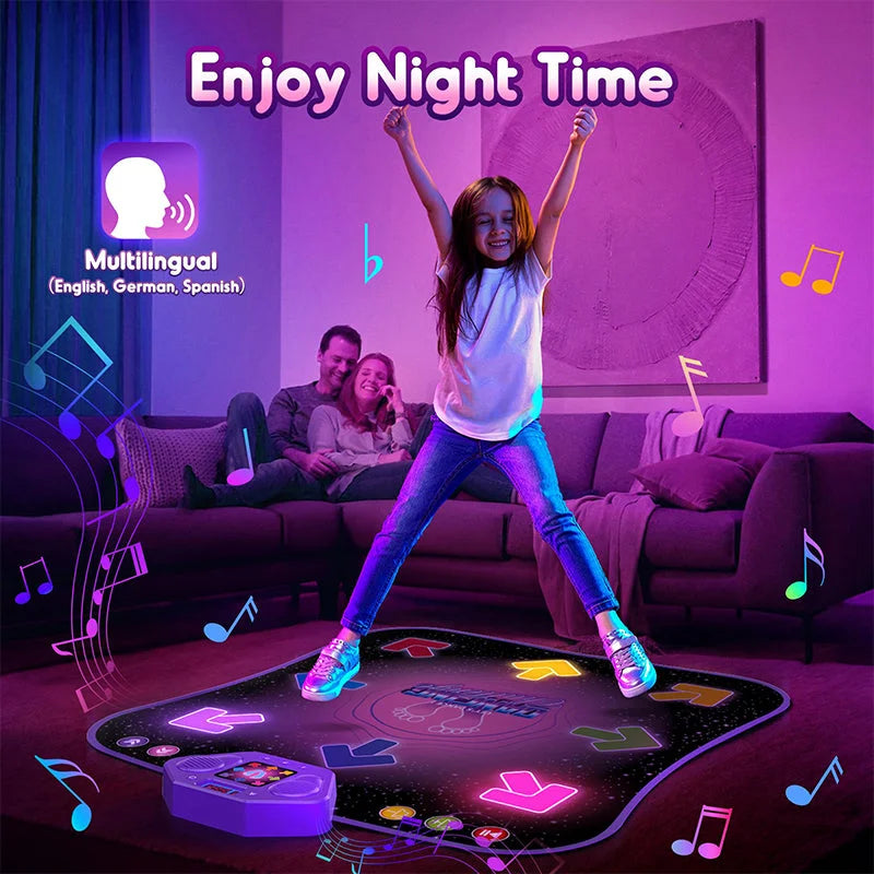 LED Bluetooth Kids' Music Dance Mat