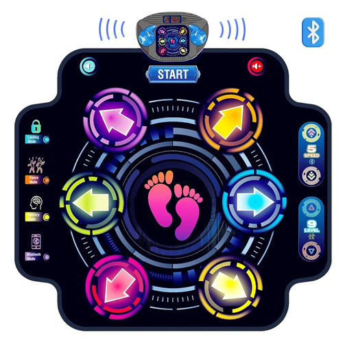 LED Bluetooth Kids' Music Dance Mat