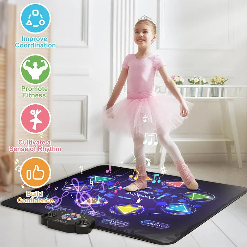 LED Bluetooth Kids' Music Dance Mat