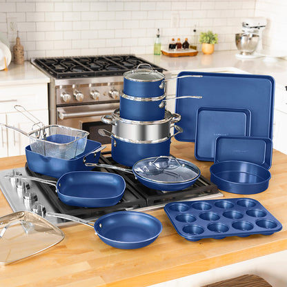 🔥 20pc Kitchen In A Box - Cook, Bake, Steam, Fry - Complete Set